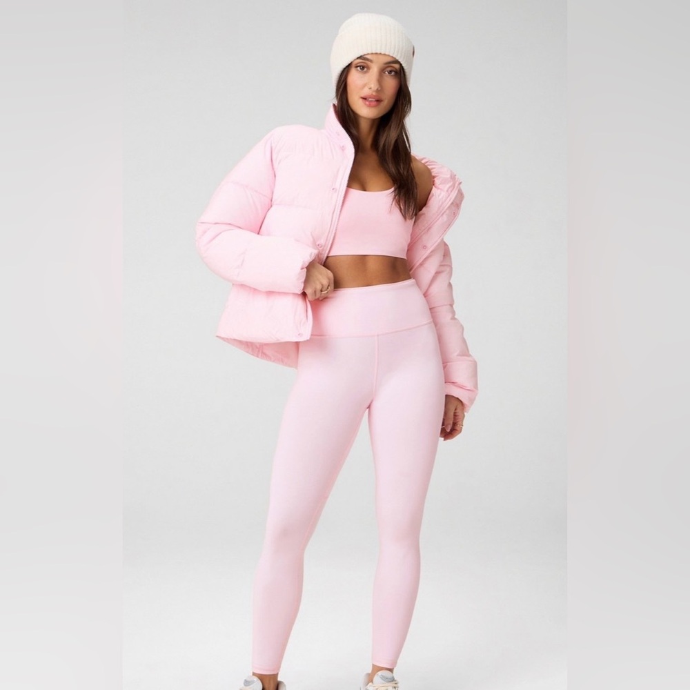 Fabletics: Soft Pink Essential Puffer - image 3